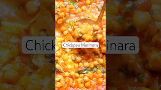 15Minute Chickpea Marinara Chickpea Recipe chickpeas [upl. by Nedearb]