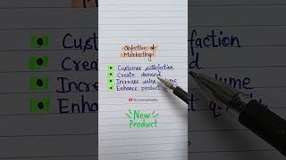 Objectives of Marketing  shorts  principlesofmarketing [upl. by Xever]