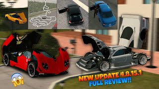 NEW UPDATE CAR PARKING MULTIPLAYER 48151  NEW CARS AND OPEN DOOR FEATURES  CPM [upl. by Aneekal]