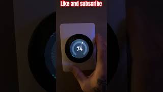 My new thermostat fypyoutube trending nest home fypシ゚viral fyshorts fyp fypviral shorts [upl. by Eiryk]