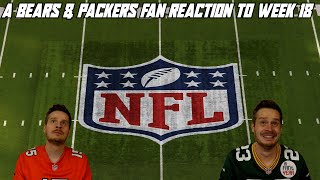 A Bears amp Packers Fan Reaction to Week 18 [upl. by Haram]