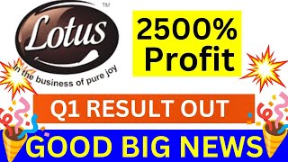 lotus chocolate share latest news 🔥🔥🔥  lotus chocolate Q2 Results 2025  lotus chocolate share [upl. by Dietsche]