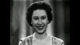 The Queens Christmas Speech from 1957 [upl. by Sivek]