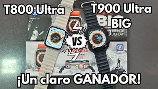 T800 Ultra Vs T900 Ultra Smart Watch  Best Budget BT Calling Smartwatch Under 1000 🔥 [upl. by Otis94]