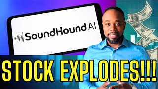 SOUNDHOUND AI STOCK EXPLODES [upl. by Morie]