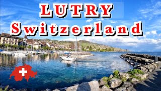 Lutry Switzerland Walking Tour 4k The most beautiful Swiss village [upl. by Inasah96]