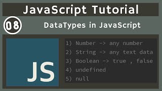 08 Data Types in JavaScript  javascript tutorial  UiBrains  NAVEEN SAGGAM [upl. by Yarled249]