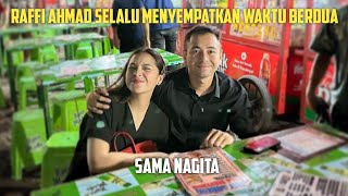 RAFFI AHMAD SELALU MENYEMPATKAN WAKTU BERDUA SAMA NAGITA [upl. by Etep]