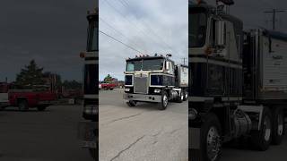 1979 Kenworth K100 Cabover leaving truck show trucks cummins diesel truck trucking [upl. by Ly757]