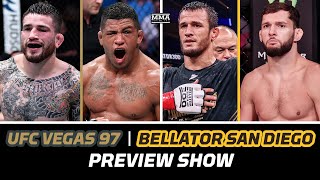 UFC Vegas 97 Burns vs Brady LIVE Preview Show  Bellator San Diego  MMA Fighting [upl. by Shifra807]