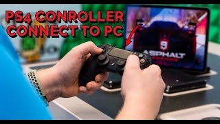 Connect Your Ps4 Controller To Your Pc Easy Way [upl. by Cissej]