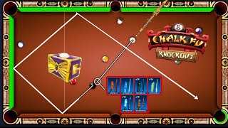 Box Only Gives Animated Cues 🤯 8 Ball pool Chalk Fu Knockout Rank 1  cyberplayer [upl. by Wojcik]