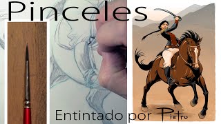 Entintado por Pietro  Pinceles [upl. by Wynnie]