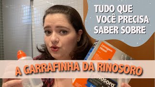 Tudo sobre a LAVAGEM NASAL com a Garrafinha da RINOSORO Alto Volume  um passo a passo [upl. by Baggs482]