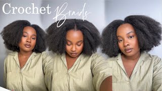 MOST NATURAL CROCHET HAIRSTYLE WITH LEAVE OUT FT Trendy Tresses [upl. by Temme]