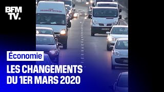 Quels sont les changements du 1er mars 2020 [upl. by Latoya]