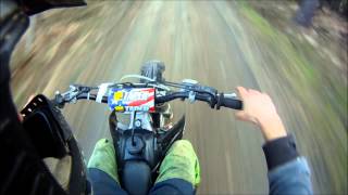 GoPro Honda CRF 250 Crash [upl. by Ennalyrehc]