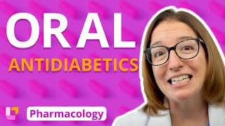 Oral Antidiabetic Medications  Pharmacology  Endocrine System  LevelUpRN [upl. by Aurelea377]