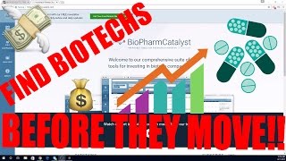 HOW TO Day Trade BIOTECH STOCKS amp Find Out When Pharmaceutical stocks have FDA APPROVALS [upl. by Piderit712]