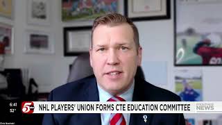 NHLPA to form new CTE committee union president announces [upl. by Saxe]