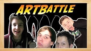 ArtBattle  Wer Gewinnt  mit Rewi Rotpilz und SibstLP  Couch Play  DEBITOR [upl. by Aihsetel]