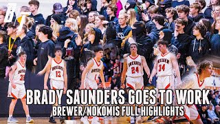 Brewer vs Nokomis Boys 11223  Full Game Highlights [upl. by Elset]