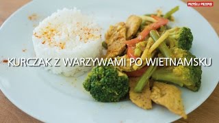 Kurczak z warzywami po wietnamsku [upl. by Ardnnek]