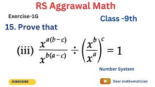 15 prove that xabcxbac÷xbxa1 [upl. by Aramanta]