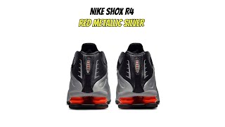 Nike Shox R4 Red Metallic Silver [upl. by Myca]