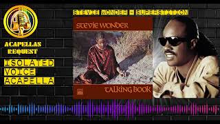 Stevie Wonder  Superstition Isolated Voice Acapella [upl. by Norvell]