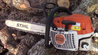 Stihl chainsaw review MS362 [upl. by Enirhtac]