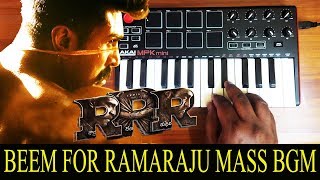 RRR  Bheem For Ramaraju  Mass Bgm By Raj Bharath  Ram Charan  MM Keeravani [upl. by Ariet]