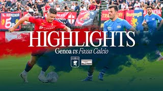 GENOA 171 FASSA CALCIO  HIGHLIGHTS  Amichevole Preseason 2024 [upl. by Yared]