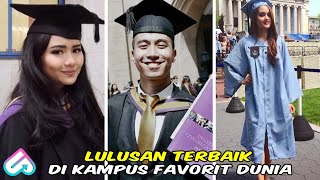 Cerdas amp Lulus Dengan Predikat Cumlaude 7 Artis Indonesia Lulusan Terbaik Di Kampus Luar Negeri [upl. by Aurelea988]