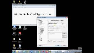 HP Switch Configuration  How to start basic configuration of Hp switch  HP J9623A E262024 Switch [upl. by Llemar]