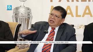 Pemilihan wakil Parlimen Belia format baharu pada Mac 2025 [upl. by Hirza]