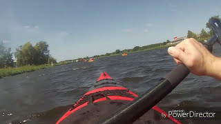 Kajaktour auf der Warnow mit Prijon Cruiser 430  Gopro POV [upl. by Aynom11]