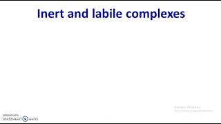 Reactivity of Metal Complexes 3 [upl. by Annohs]