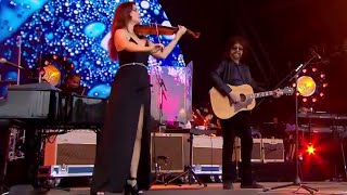 Livin Thing Jeff Lynnes ELO Live with Rosie Langley and Amy Langley Glastonbury 2016 [upl. by Oringa]