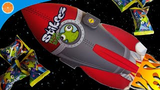 LIDL New Stikeez 2016 from Space Blue Orange [upl. by Nysa486]