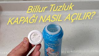 billur tuz kapağı nasıl açılır billurtuzkapağınasılaçılır billurtuznasılaçılır tuzlukkapağıaçma [upl. by Chadwick668]