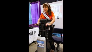 Ms Wheelchair California Tries the Tek RMD M1 [upl. by Kendyl]