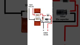 220v AC to 12v DC converter shorts [upl. by Pfosi]