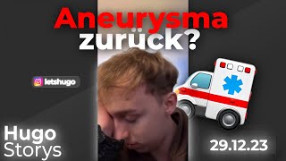 LetsHugos Aneurysma zurück  Story Highlights vom 291223  LetsHugo Storys [upl. by Dewie]