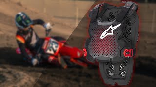 Alpinestars A1 Pro Motocross Roost Guard [upl. by Gladine]