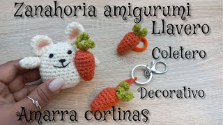 Zanahoria a crochet amigurumi amigurumi [upl. by Bradney]