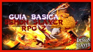 🔴Guía Básica DEMON SLAYER RPG 2 ROBLOX💥 [upl. by Eseneg]