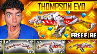 CONSEGUI LA NUEVA THOMSON EVO GASTANDO MUCHOS DIAMANTES en FREE FIRE  TheDonato [upl. by Aleedis]