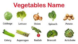 Vegetables Compilation  Vegetable Names with Pictures  Kids Learning [upl. by Noitsirhc634]