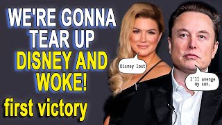 Gina Caranos first court victory with Disney Musk has already started avenging his “dead” son [upl. by Eicram234]